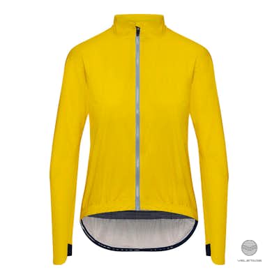 Cafe du Cycliste - SUZETTE W packable rain jacket - Gelb
