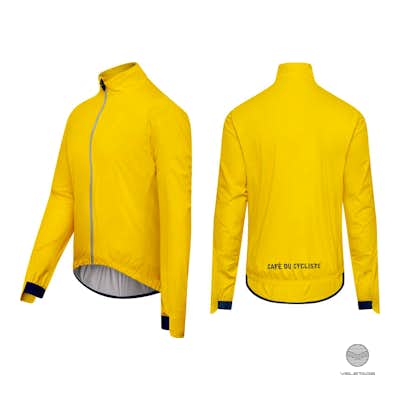 Cafe du Cycliste - SUZETTE M packable rain jacket - Gelb