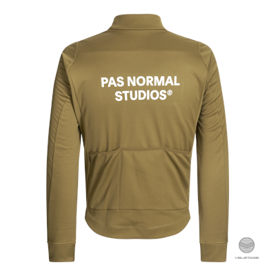 Pas Normal Studios - Men's Essential Thermal Long Sleeve Jersey - Hellbraun