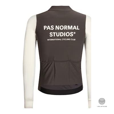 Pas Normal Studios - Men's Mechanism Long Sleeve Jersey - Herren Langarmtrikot - Anthrazit