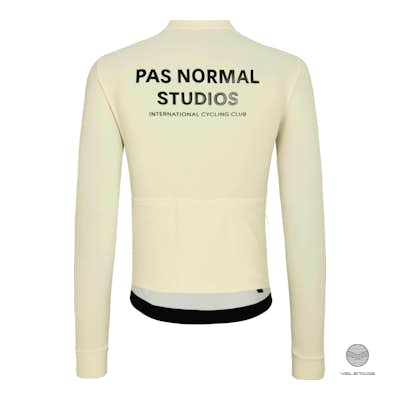 Pas Normal Studios - Men's Mechanism Thermal Long Sleeve Jersey - Naturweiss