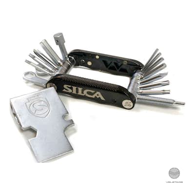 Silca - "Italian Army Knife" VENTI Multitool - Schwarz